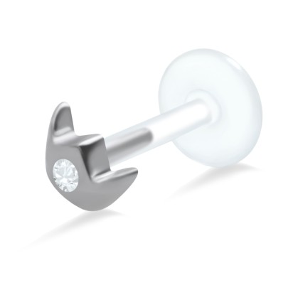 Crown Shaped Labrets Push-in LA-285